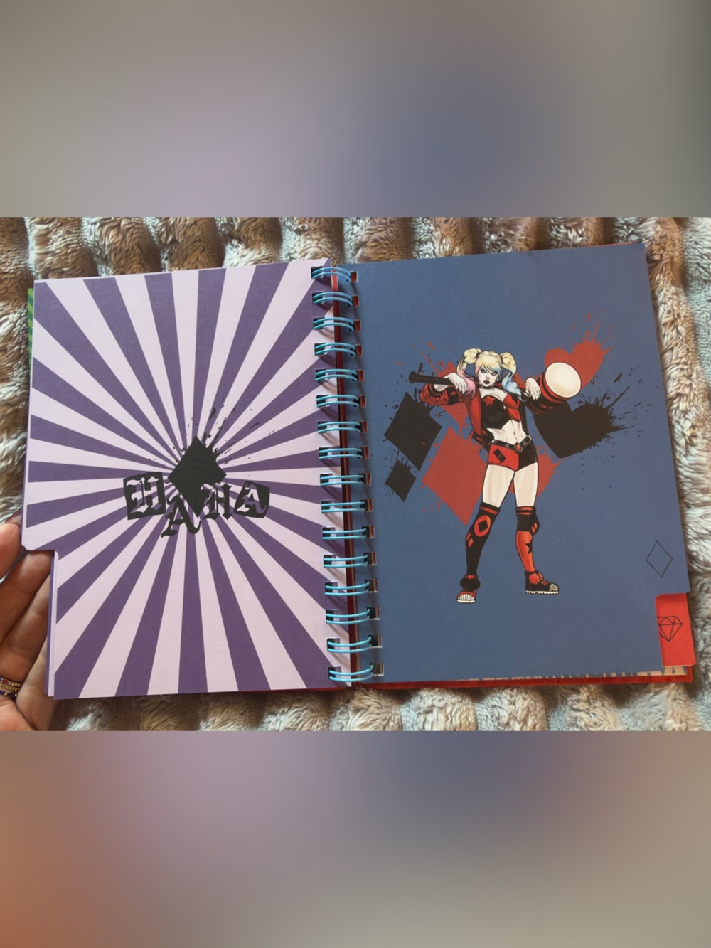 Harley Quinn 'Puddin' Spiral Notebook - Picture 7 of 14
